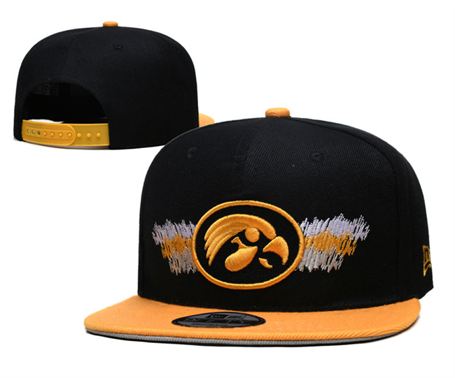 Iowa Hawkeyes Stitched Snapback Hats 001